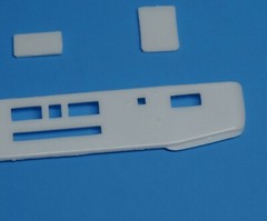 AMT Mack R685ST Front Bumper and Mud Flaps 1/25 Scale