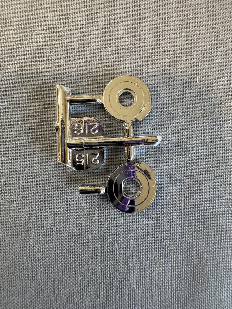 Revell 2344 40 Ford Street Rod Parts Kit Bash Chrome Disc Brakes #215 #216