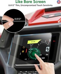 7” Ride Command Screen Protector, Tempered Glass Screen Protector Compatible