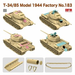 RYEFIELD MODEL RFM RM-5083 1/35 T-34/85 Model 1944 Factory No.183