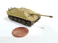 Takara 1/144 World Tank Museum 2. German Jagdpanther Tank. In dark yellow. (#22)