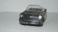 VINTAGE 1957 CHEVROLET CHEVY BELAIR CONVERTIBLE 50’s PLASTIC CAR 1/25 SCALE