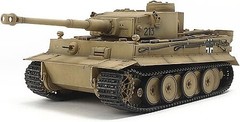 Tamiya German Heavy Tank Tiger I – Plastic Model Military Vehicle Kit – 1/48