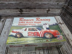 Salvinos Jr Ranier Racing 1981 Buick NASCAR Plastic Model Kit