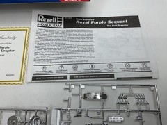 Revell Monogram Team Scandia Royal Purple Top Fuel Dragster 1:25 Model 0536 M23