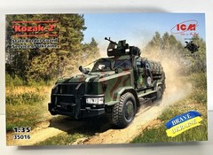 ICM 35016 1/35 State Border Guard Service of Ukraine ‘Kozak-2’ Armoured Car Kit
