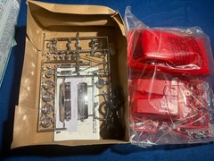1/24 MONOGRAM 66 CHEVROLET CHEVELLE MALIBU SS PRO STREET RED MODEL KIT OPEN B10