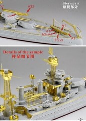 FS700078 USN Colorado Class Battleship BB-48 West Virginia 1941 Upgrade Set