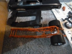 MPC 1-0772 BLACK MAGIC VEGA FUNNY CAR 1/25 SCALE Model Kit RARE ***READ***