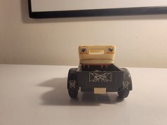 *Vintage* Monogram Black Widow Pickup Truck Built Model