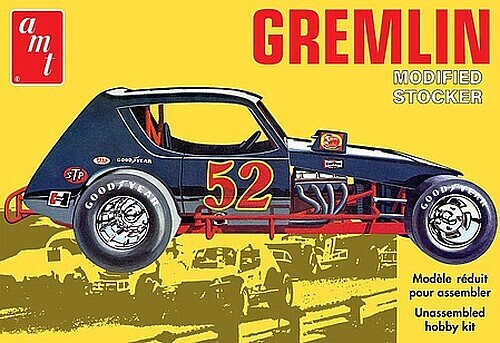 AMT Gremlin Modified Stocker Race Car – Plastic Model Car Vehicle Kit – 1/25