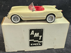 AMT Ertl 1953 Chevrolet Corvette Dealer Promo Car- Polo White #8732 W/Box