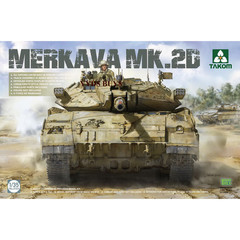 Takom 2078 & 2079 & 2133 1/35 Merkava Mk.1 & Merkava Mk.1 Hybrid & Merkava Mk.2D