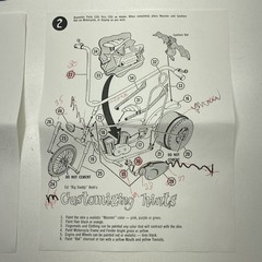 REVELL ED “BIG DADDY ” ROTH BROTHER RAT FINK ON A BIKE MODEL TEST SHOT! RARE!
