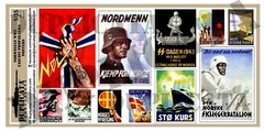 Diorama Accessory – 1/35 Fascist Norway Propaganda Posters, Various Sizes – WW2