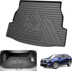 Trunk Mat for Toyota RAV4 2019-2025 Accessories(Include Hybrid&Gasoline), All We