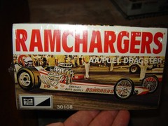 MPC 30108 Model kit Ramchargers AA/Fuel Dragster Factory Sealed 1/25 scale