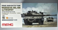 Meng TS-036 1/35 Scale Israeli Merkava Mk 4M w/Trophy APS – 2018, Parts Sealed