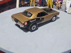 VINTAGE SURVIVOR MPC.REVELL.AMT. JO-HAN BUILT MODEL 🚗 CUSTOM PLYMOUTH CUDA..