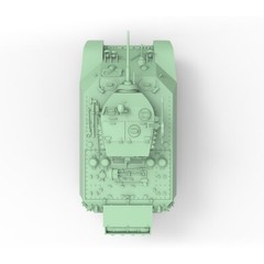 SSMODEL SS35506 1/35 Military Model Kit US M3A3 Stuart Light Tank