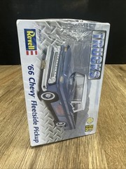 Revell 1/25 Scale Model Kit ’66 Chevy Fleetside Pickup, Brand New Sealed
