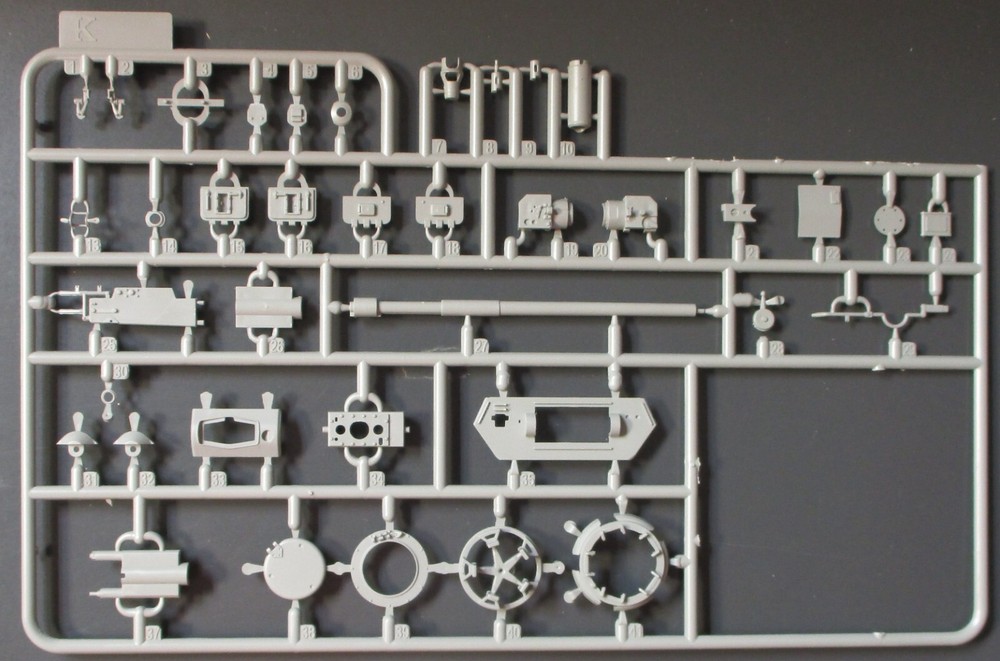 Border Models 1/35th Scale Pz Kpfw IV Ausf J – Parts Lot K from Kit No. BT-008