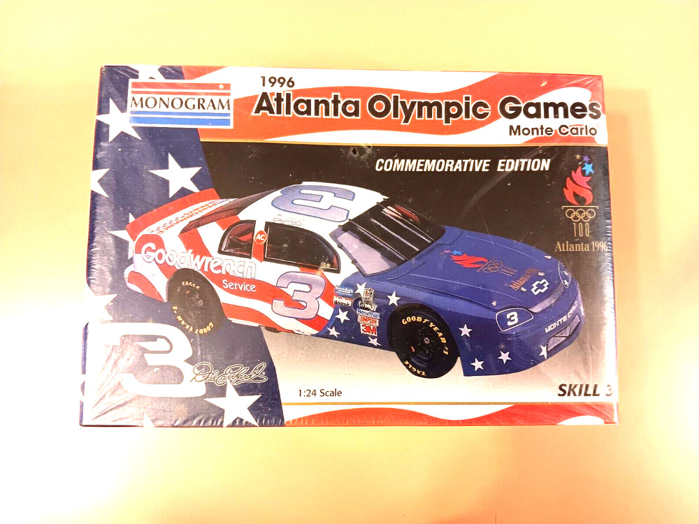 Vintage,Monogram Dale Earnhardt 1996 Atlanta Olympic Games Monte Carlo Model ki