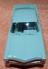 AMT promo car w/box 1967 Ford XL 428 Frost Turquoise Galaxie H.T.