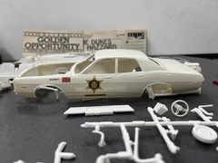 MPC 0663 Dukes Of Hazzard Roscoe’s Police Car Started Original model 1/25 McM