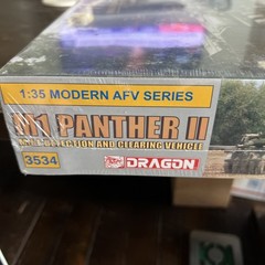 Dragon 1/35 M1 Panther II, Mine Detection and Clearing Vehicle Model Tank