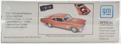 Atlantis ’69 Chevrolet Nova SS 1:32 Scale Plastic Model Car Kit M2006