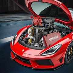 V8 Model Engine Kit – DIY Building Set for Kids & Adults