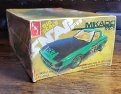 AMT Snap Fit #2217 1/25 1980 Mikado Mazda RX-7 Big Scale Molded in Green SEALED