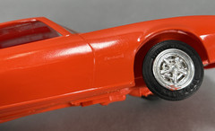 1976 Pontiac Firebird Formula Red 1:25 Model Car