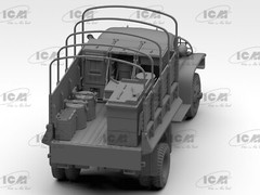 ICM 35587 – WWII US Army Kitchen Truck – 1:35 Scale Plastic Model Kit