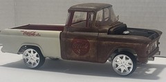 AMT COCA COLA 55 CHEVY CAMEO PICKUP TRUCK MODEL KIT plastic 1:25 Scale AMT1094