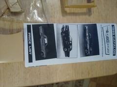 1965 DODGE CORONET A990 HEMI MODEL KIT 1/25th SEDAN THE GOOD STUFF RESIN