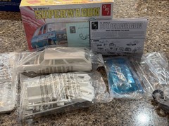 AMT 1965 CHEVELLE SUPERWAGON FACTORY SEALED INSIDE KIT! CIRCA 2012! VMCP!