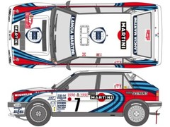 SHUNKO Decal Sheet 1:24 Scale Martini Delta 16v 90 ‘Rallye MonteCarlo #SHK-D322B