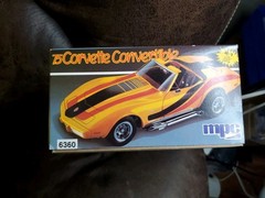 VINTAGE/NEW, MPC (1984) 1975 CORVETTE CONVERTIBLE, #6360-11EO, ERTL, USA