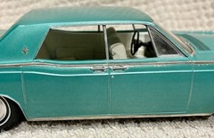 Vintage 1968 AMT Annual Screw Chassis 1968 Lincoln Continental. Old Build. Offer