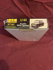 Heller Austin Mini Special Model Kit Vintage 1/43 184