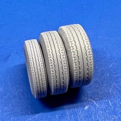 Artillery Wheels w/ Vintage Firestone Tires 1/25 1/24 – SOLD IN PAIRS