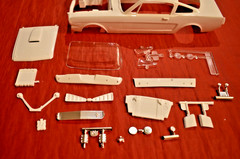 Monogram 1966 Shelby Mustang GT-350 Body Parts 1/24