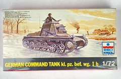 German Command Tank Model Kit Pz.Bef.Wg. I b 1/72 8041 Sealed Vintage ESCI Italy