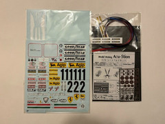 TAMIYA BIG #17 1:12 SCALE F-1 FERRARI 312T UNASSEMBLED MODEL WITH ACCESSORIES
