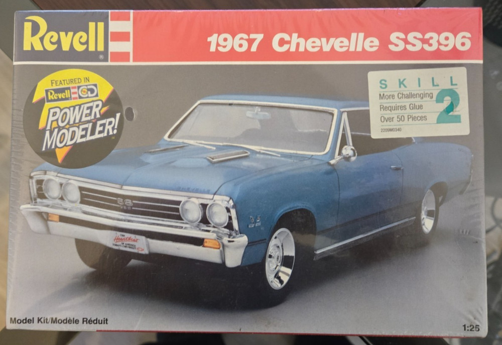 1967 Chevelle SS396 1:25 scale Factory Sealed