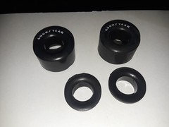 1/25 scale Model car parts AMT pad printed two piece BIG SLICKS