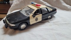 Revell SnapTite 1991-93 Chevy Caprice Police Car 1:25 Neat Built Up Weathered!