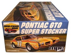 MPC 1970 Pontiac GTO Super Stocker, Stock Car 1:25 939 Plastic Model Kit (B255)